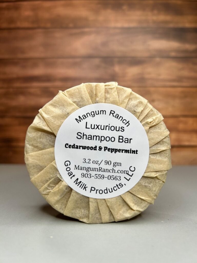 Luxurious Shampoo Bars made with essential oils